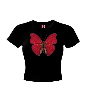 Baby Tee Butterfly